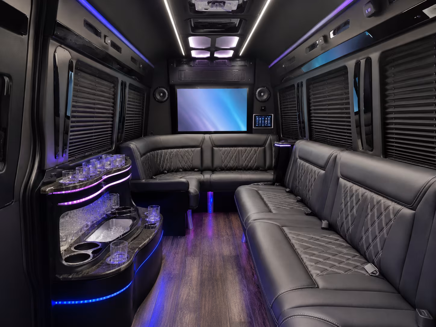 laredo employee transportation onboard seating